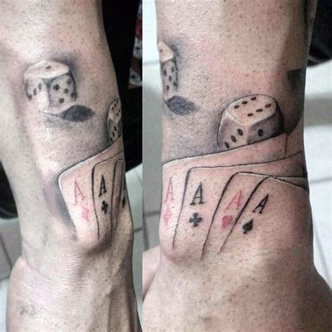 playing card tattoos|playing card tattoo on wrist.